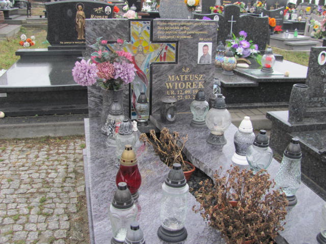 Grób Mateusz Wiorek