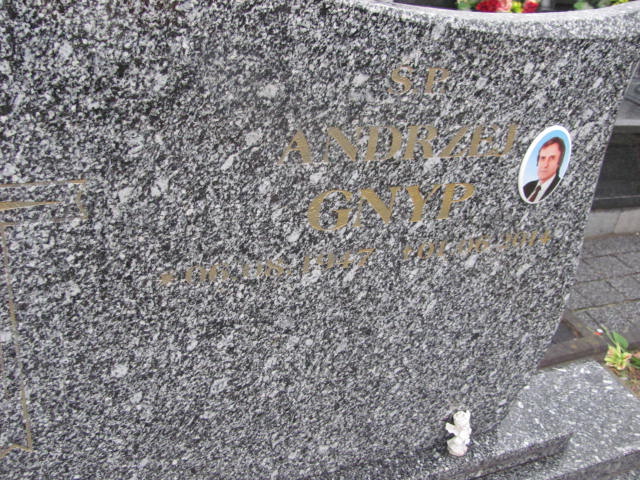 Andrzej Gnyp 1947 Jaworzno - Grobonet - Wyszukiwarka osób pochowanych