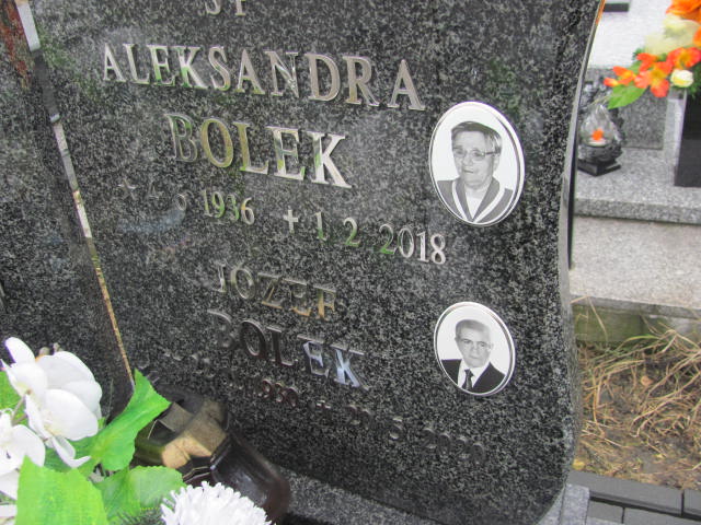 Aleksandra Bolek 1936 Jaworzno - Grobonet - Wyszukiwarka osób pochowanych