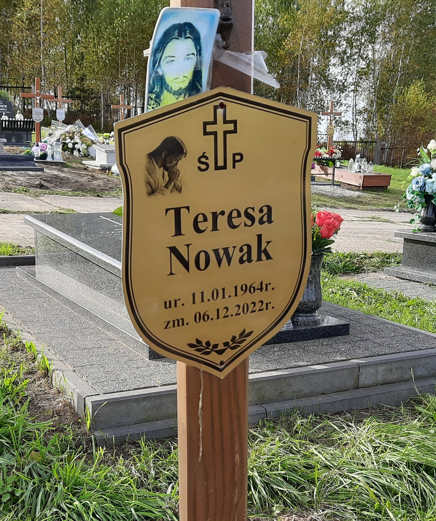 Teresa Nowak 1964 Jaworzno - Grobonet - Wyszukiwarka osób pochowanych