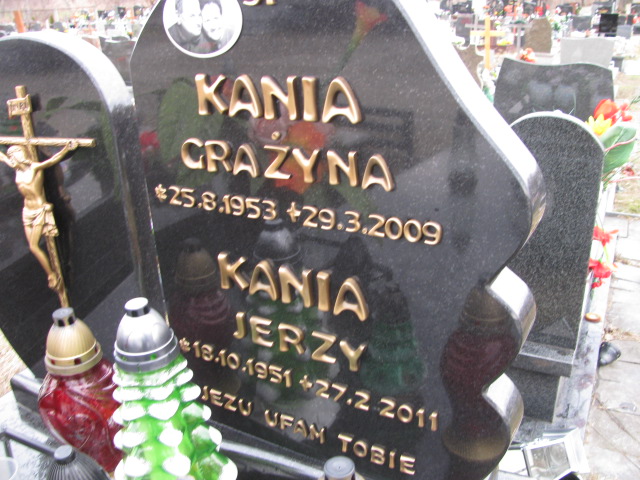 Grażyna Kania 1953 Jaworzno - Grobonet - Wyszukiwarka osób pochowanych