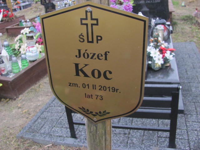 Józef Koc 1945 Jaworzno - Grobonet - Wyszukiwarka osób pochowanych