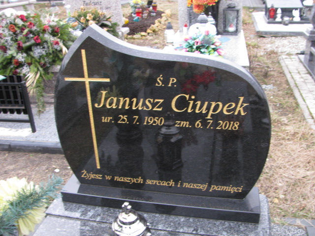 Janusz Ciupek 1950 Jaworzno - Grobonet - Wyszukiwarka osób pochowanych
