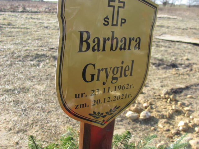 Barbara Grygiel 1962 Jaworzno - Grobonet - Wyszukiwarka osób pochowanych