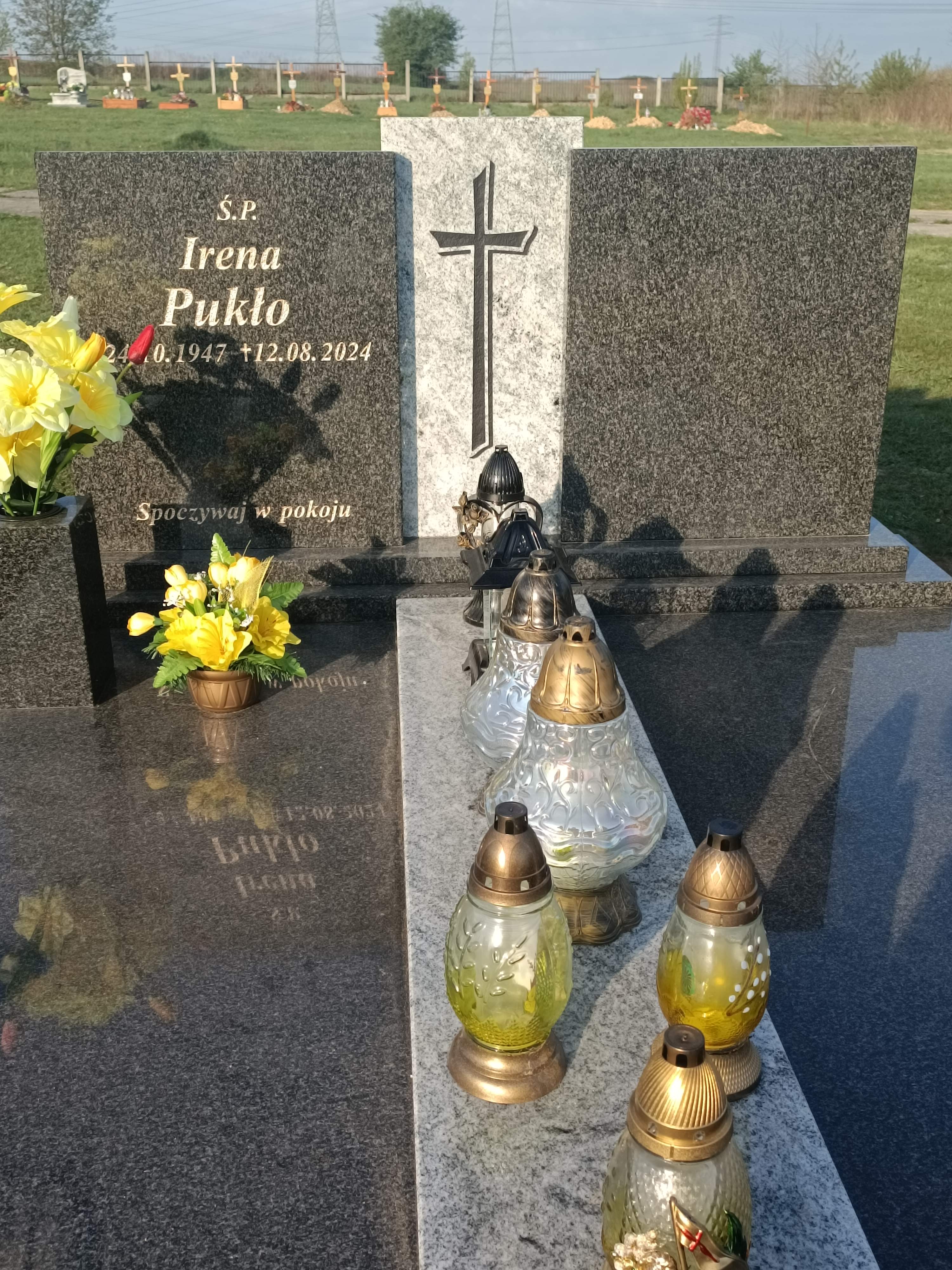 Irena Pukło 1947 Jaworzno - Grobonet - Wyszukiwarka osób pochowanych