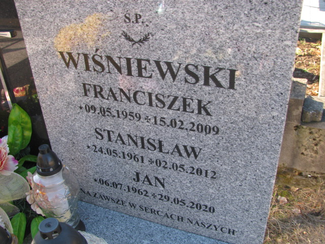Jan Wiśniewski 1924 Jaworzno - Grobonet - Wyszukiwarka osób pochowanych
