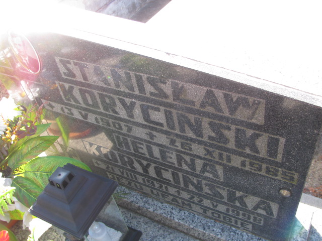 Stanisław Koryciński 1907 Jaworzno - Grobonet - Wyszukiwarka osób pochowanych