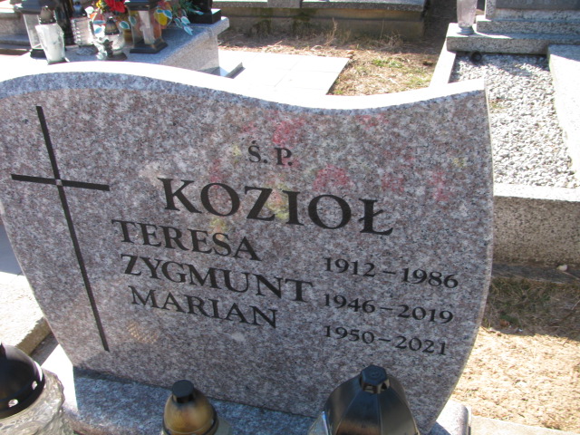 Marian Kozioł 1950 Jaworzno - Grobonet - Wyszukiwarka osób pochowanych