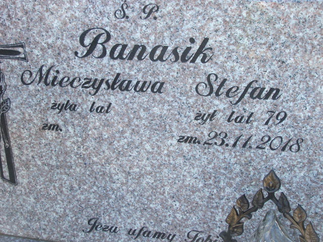 Stefan Banasik 1939 Jaworzno - Grobonet - Wyszukiwarka osób pochowanych