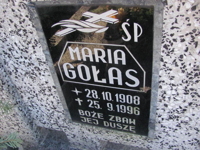 Marcin Gołas 1898 Jaworzno - Grobonet - Wyszukiwarka osób pochowanych