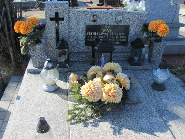 Grób Stanisława Wąs