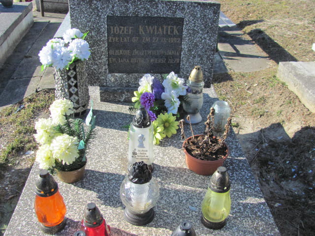 Grób Józef Kwiatek