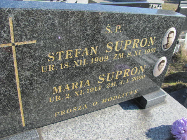 Maria Suprun 1914 Jaworzno - Grobonet - Wyszukiwarka osób pochowanych