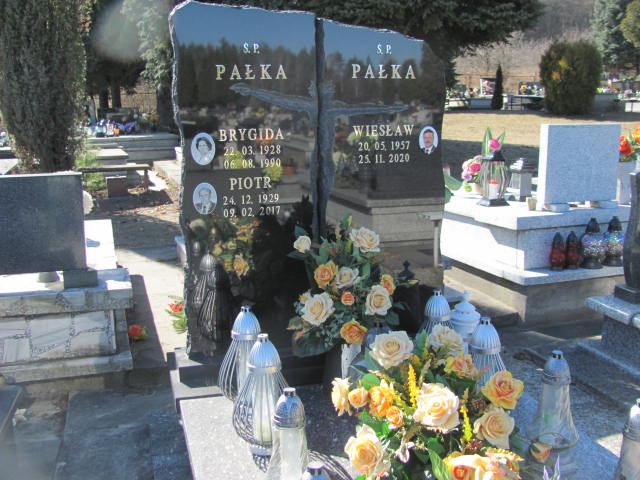 Grób Brigida Pałka 