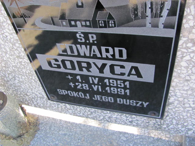 Edward Goryca 1951 Jaworzno - Grobonet - Wyszukiwarka osób pochowanych