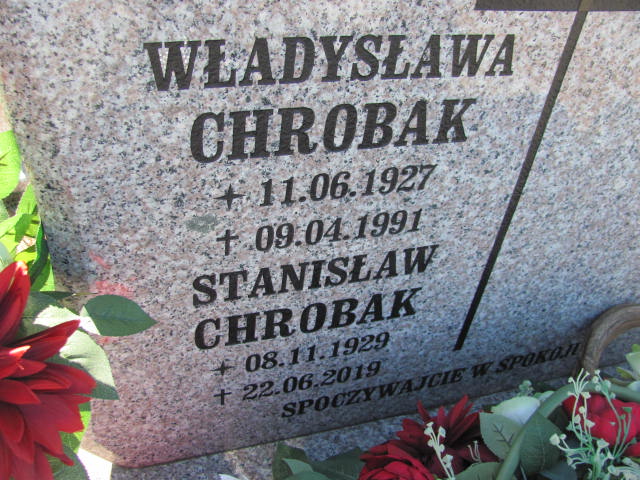 Grób Stanisław Chrobak
