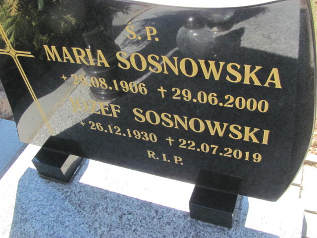 Józef Sosnowski 1930 Jaworzno - Grobonet - Wyszukiwarka osób pochowanych