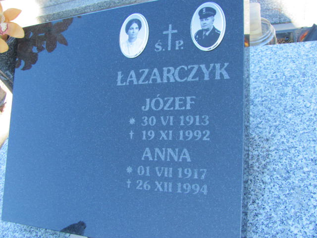 Anna Łazarczyk 1917 Jaworzno - Grobonet - Wyszukiwarka osób pochowanych
