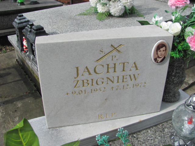 Zbigniew Jachta 1952 Jaworzno - Grobonet - Wyszukiwarka osób pochowanych
