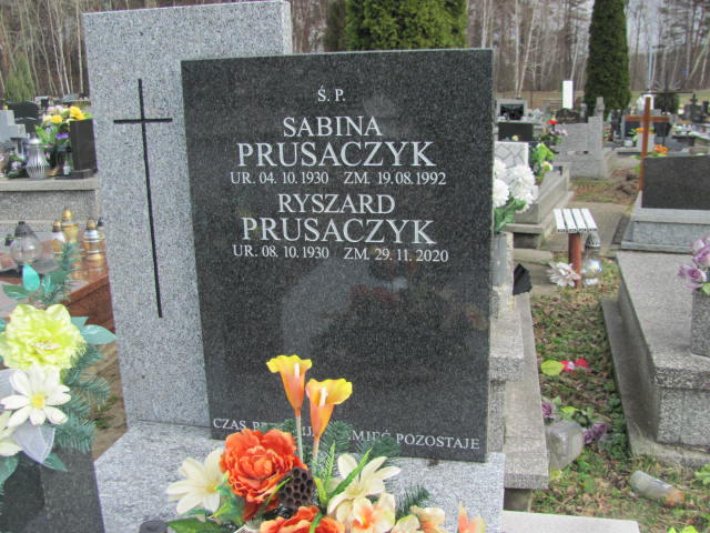 Sabina Prusaczyk 1930 Jaworzno - Grobonet - Wyszukiwarka osób pochowanych