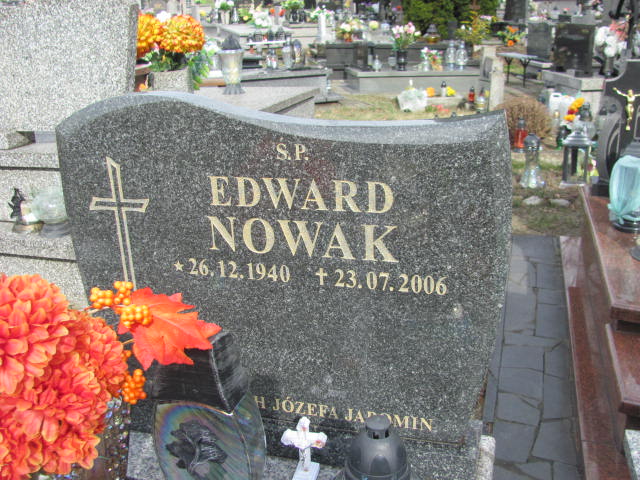 Edward Nowak 1940 Jaworzno - Grobonet - Wyszukiwarka osób pochowanych