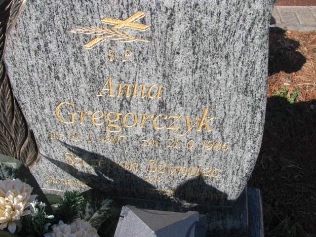 Anna Gregorczyk 1907 Jaworzno - Grobonet - Wyszukiwarka osób pochowanych