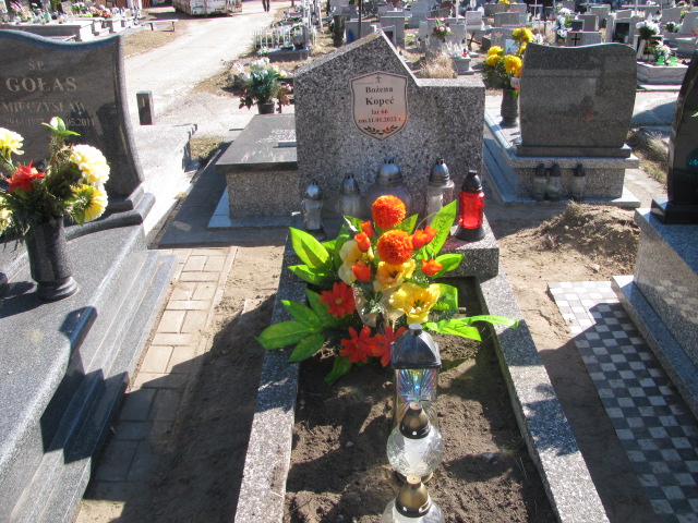 Grób Bożena Kopeć