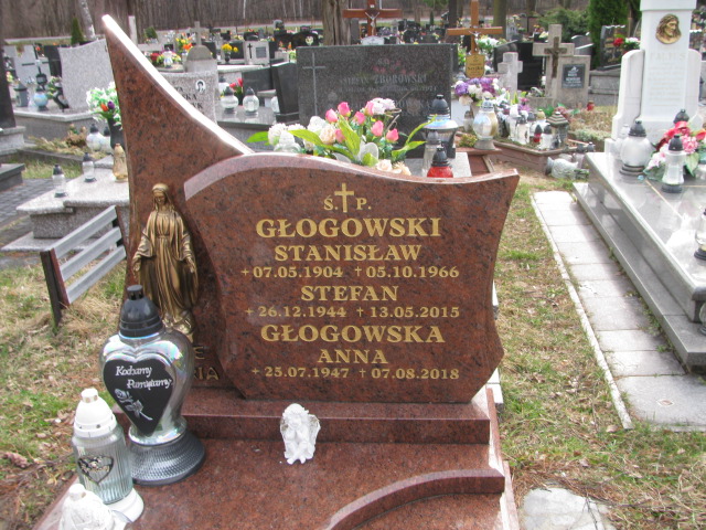 Stefan Głogowski 1944 Jaworzno - Grobonet - Wyszukiwarka osób pochowanych