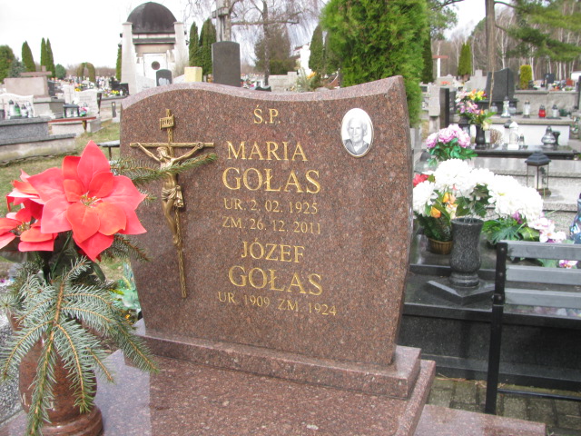 Maria Gołas 1925 Jaworzno - Grobonet - Wyszukiwarka osób pochowanych