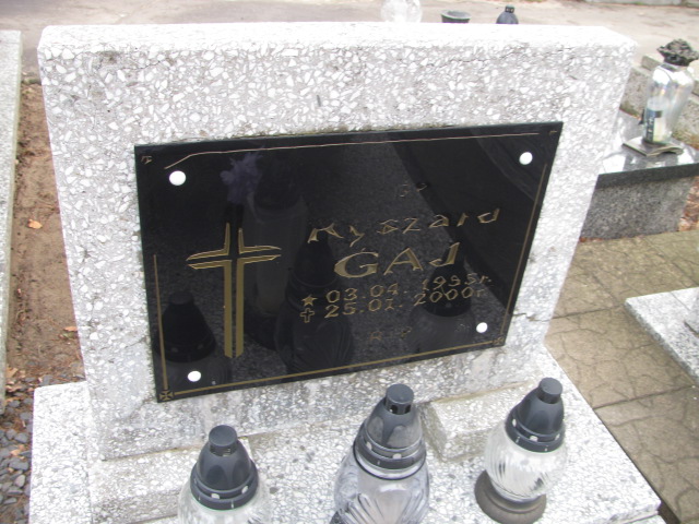 Ryszard Gaj 1955 Jaworzno - Grobonet - Wyszukiwarka osób pochowanych