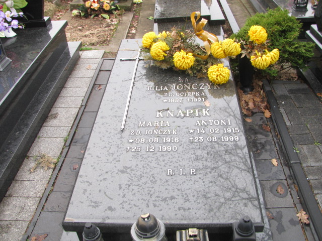 Maria Knapik 1916 Jaworzno - Grobonet - Wyszukiwarka osób pochowanych