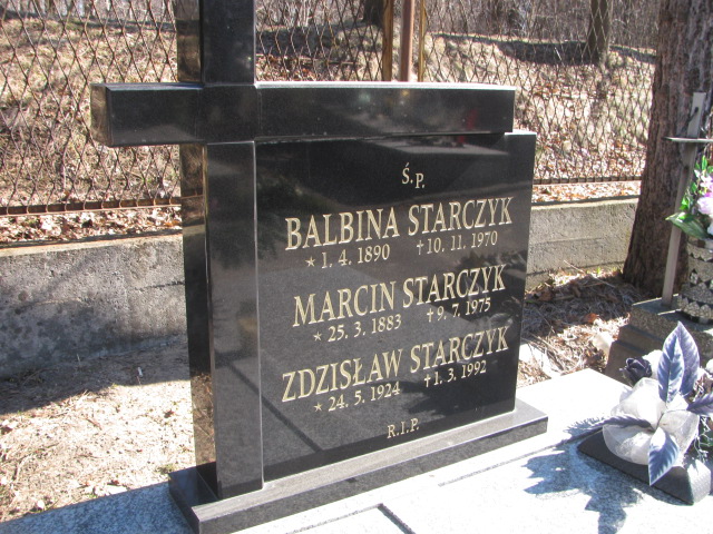 Balbina Starczyk 1890 Jaworzno - Grobonet - Wyszukiwarka osób pochowanych