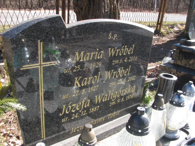 Józefa Waligórska 1887 Jaworzno - Grobonet - Wyszukiwarka osób pochowanych