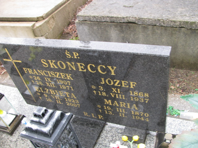 Franciszek Skonecki 1907 Jaworzno - Grobonet - Wyszukiwarka osób pochowanych
