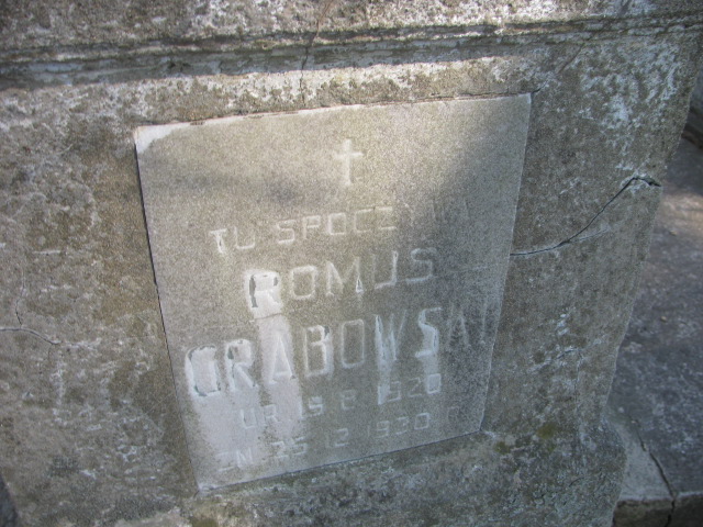 Roman Grabowski 1920 Jaworzno - Grobonet - Wyszukiwarka osób pochowanych