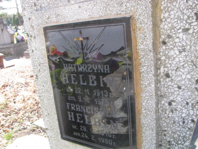 Katarzyna Helbin 1913 Jaworzno - Grobonet - Wyszukiwarka osób pochowanych