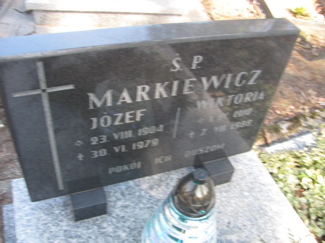 Wiktoria Markiewicz 1910 Jaworzno - Grobonet - Wyszukiwarka osób pochowanych