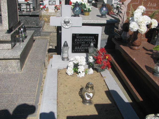 Władysława Radomska 1925 Jaworzno - Grobonet - Wyszukiwarka osób pochowanych