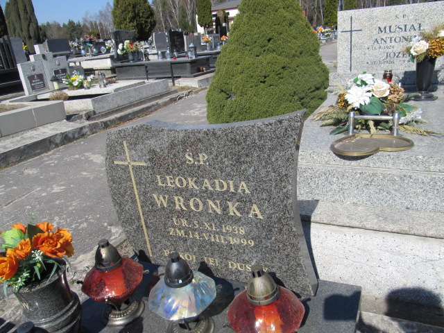 Leokadia Wronka 1938 Jaworzno - Grobonet - Wyszukiwarka osób pochowanych