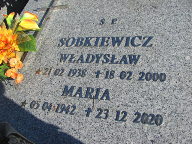 Maria Sobkiewicz 1942 Jaworzno - Grobonet - Wyszukiwarka osób pochowanych
