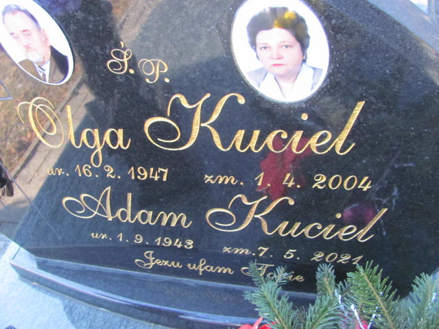 Olga Kuciel 1947 Jaworzno - Grobonet - Wyszukiwarka osób pochowanych