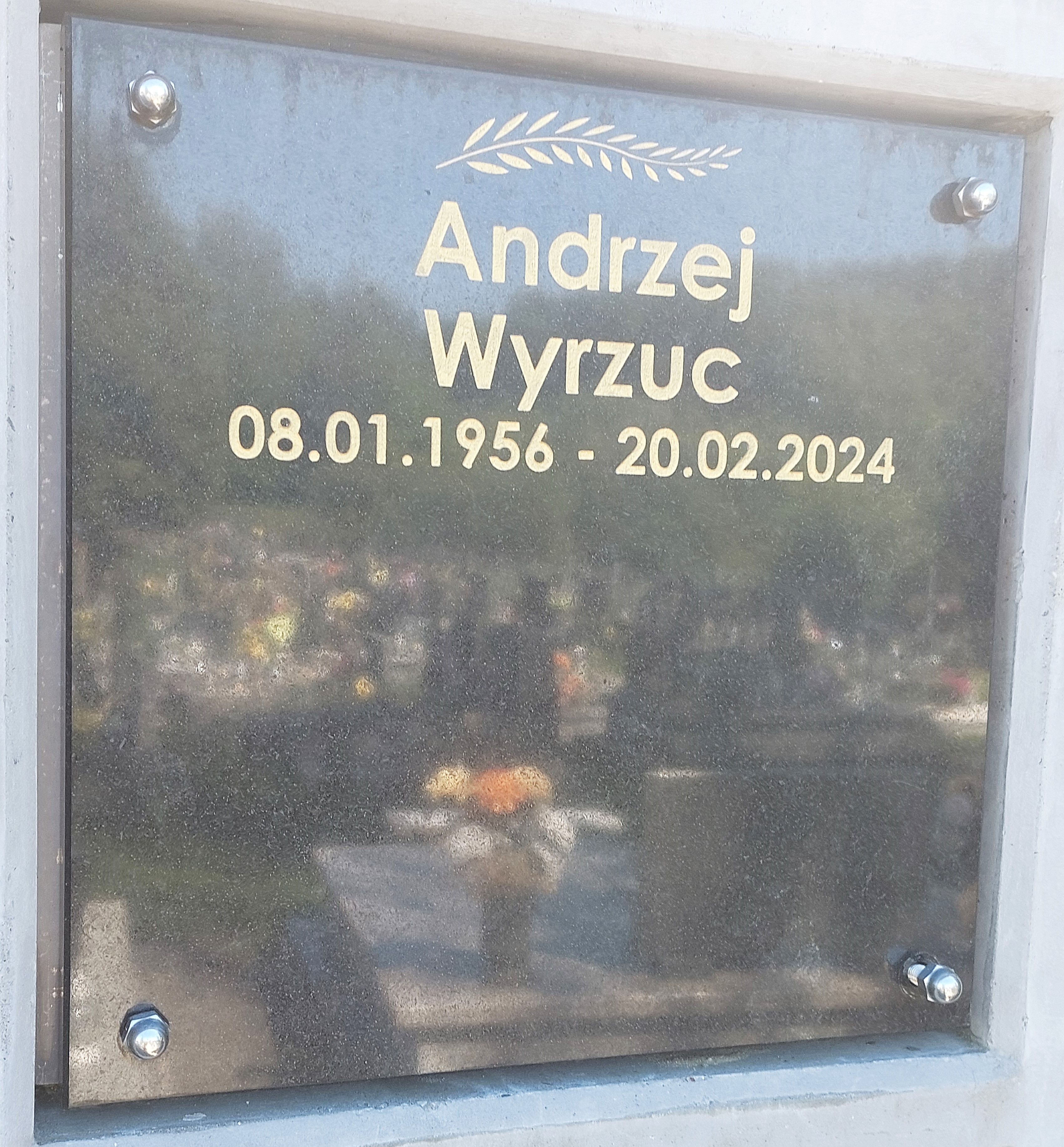 Andrzej Wyrzuc 1956 Jaworzno - Grobonet - Wyszukiwarka osób pochowanych