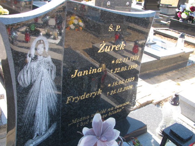 Fryderyk Żurek 1929 Jaworzno - Grobonet - Wyszukiwarka osób pochowanych