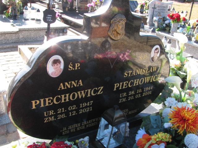 Anna Piechowicz 1947 Jaworzno - Grobonet - Wyszukiwarka osób pochowanych