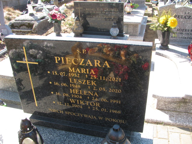 Helena Pieczara 1904 Jaworzno - Grobonet - Wyszukiwarka osób pochowanych
