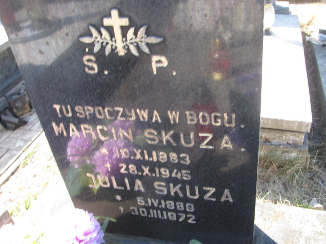 Julia Skuza 1889 Jaworzno - Grobonet - Wyszukiwarka osób pochowanych