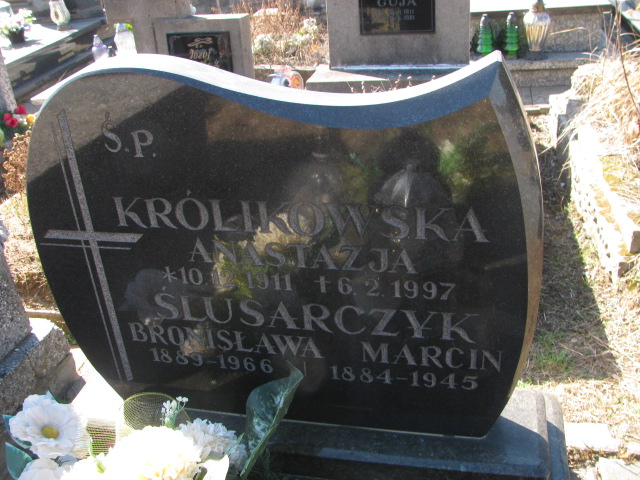 Bronisława Ślusarczyk 1889 Jaworzno - Grobonet - Wyszukiwarka osób pochowanych