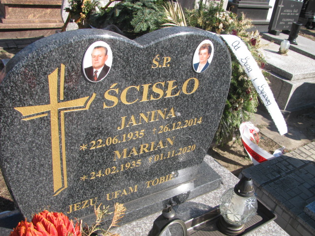 Janina Ścisło 1935 Jaworzno - Grobonet - Wyszukiwarka osób pochowanych