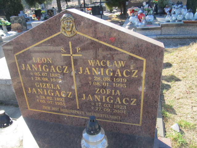 Wacław Janigacz 1919 Jaworzno - Grobonet - Wyszukiwarka osób pochowanych