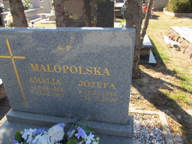 Józefa Małopolska 1935 Jaworzno - Grobonet - Wyszukiwarka osób pochowanych